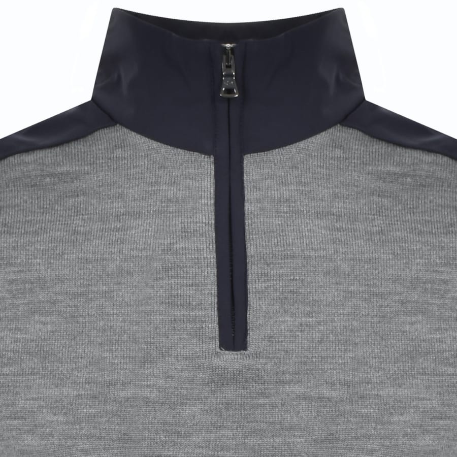 Paul And Shark Wool Knit Jumper Grey Mainline Menswear United States